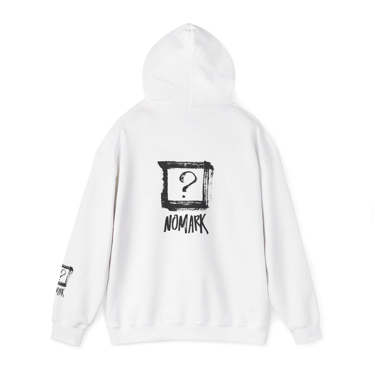 Nomark Black Logo Hoodie With Sleeve Logo