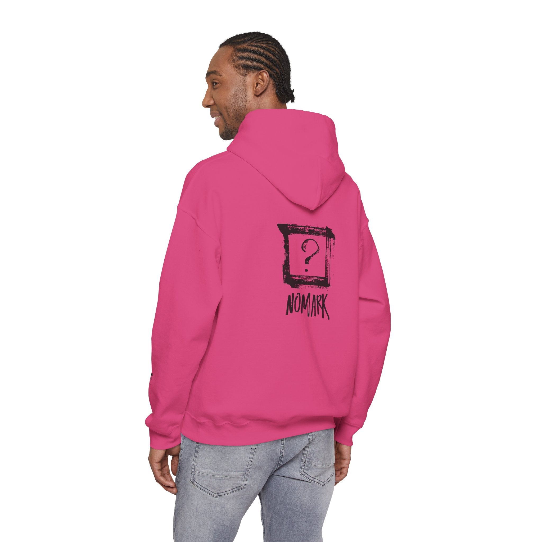 Nomark Black Logo Hoodie - Same mark. Different contrast.
