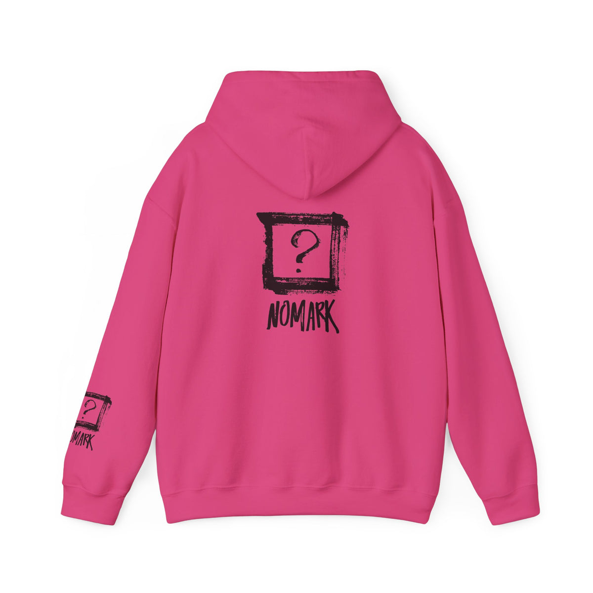 Nomark Black Logo Hoodie With Sleeve Logo