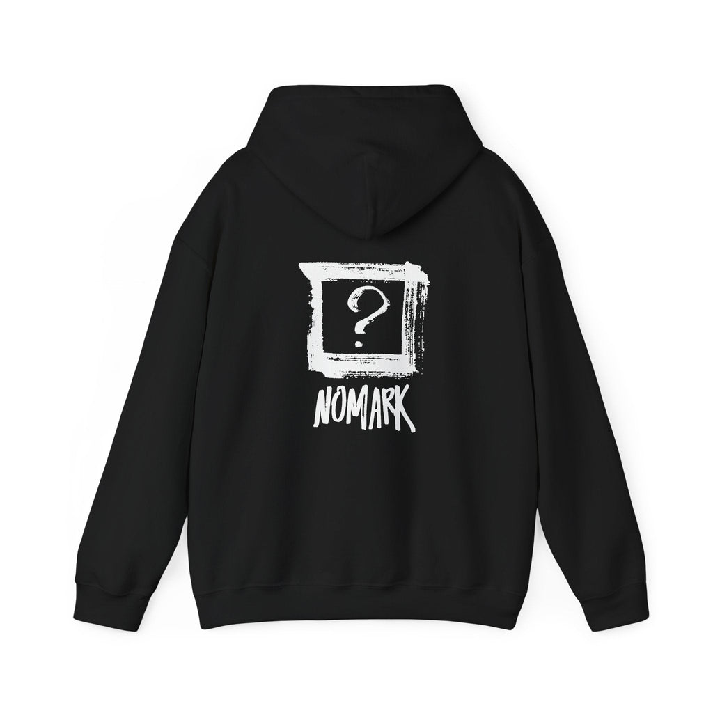 White logo hoodie