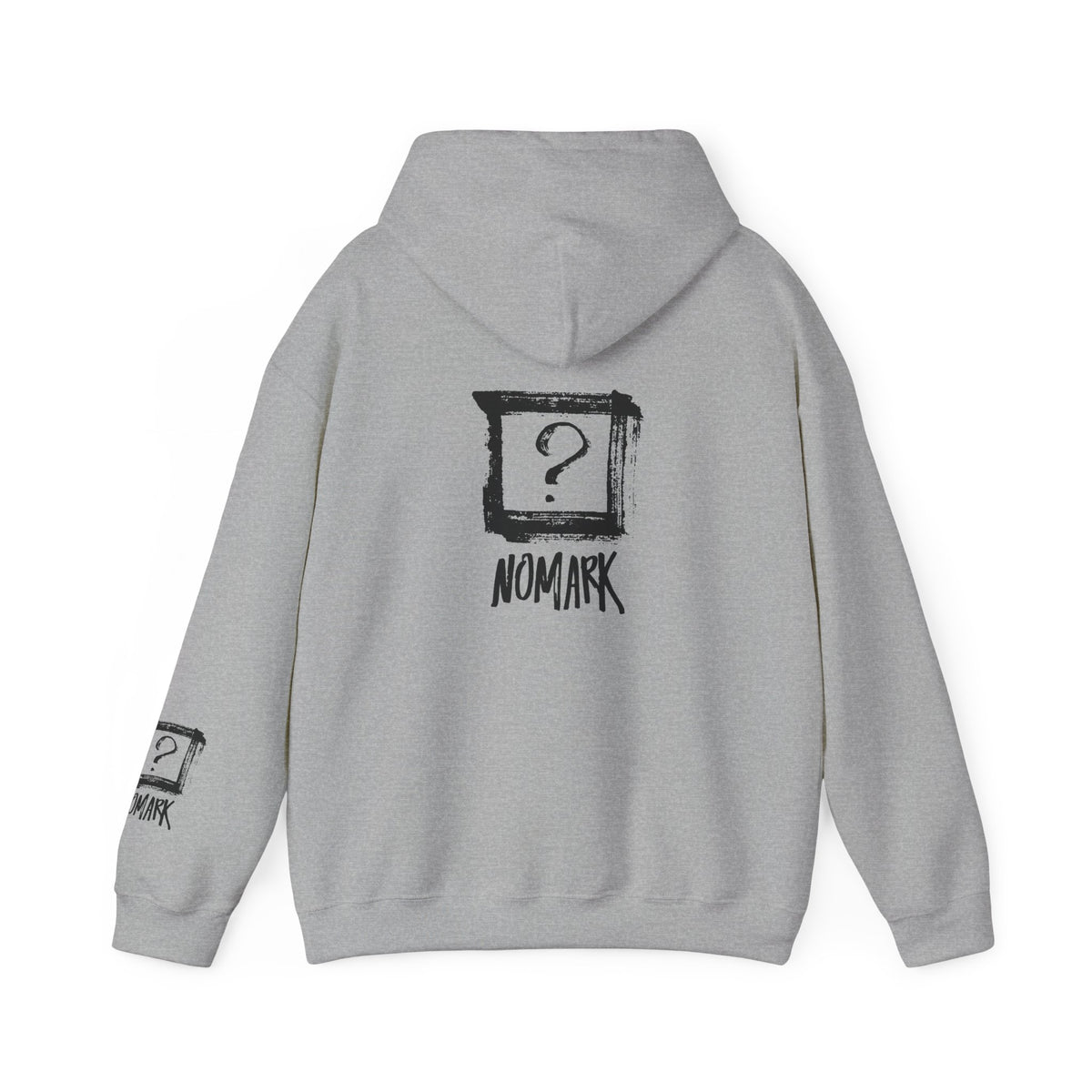 Nomark Black Logo Hoodie With Sleeve Logo