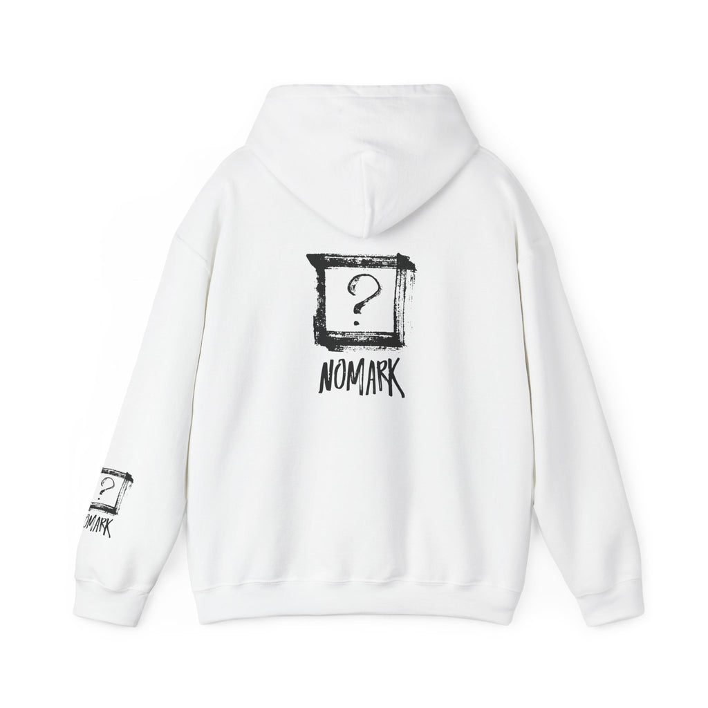 Nomark Black Logo Hoodie - Same mark. Different contrast.
