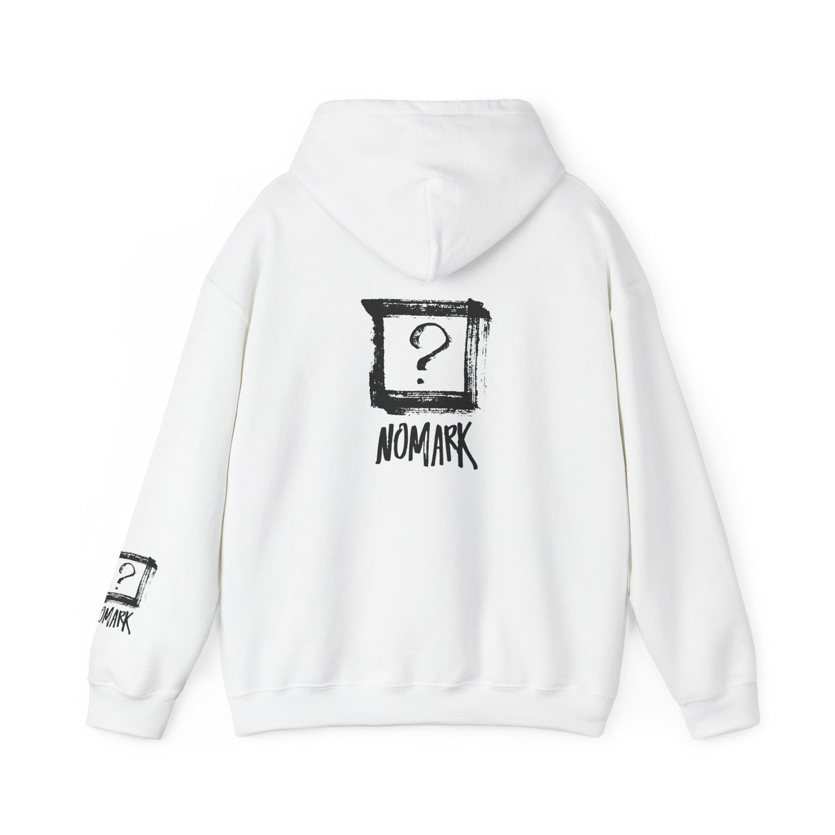 Nomark Black Logo Hoodie With Sleeve Logo