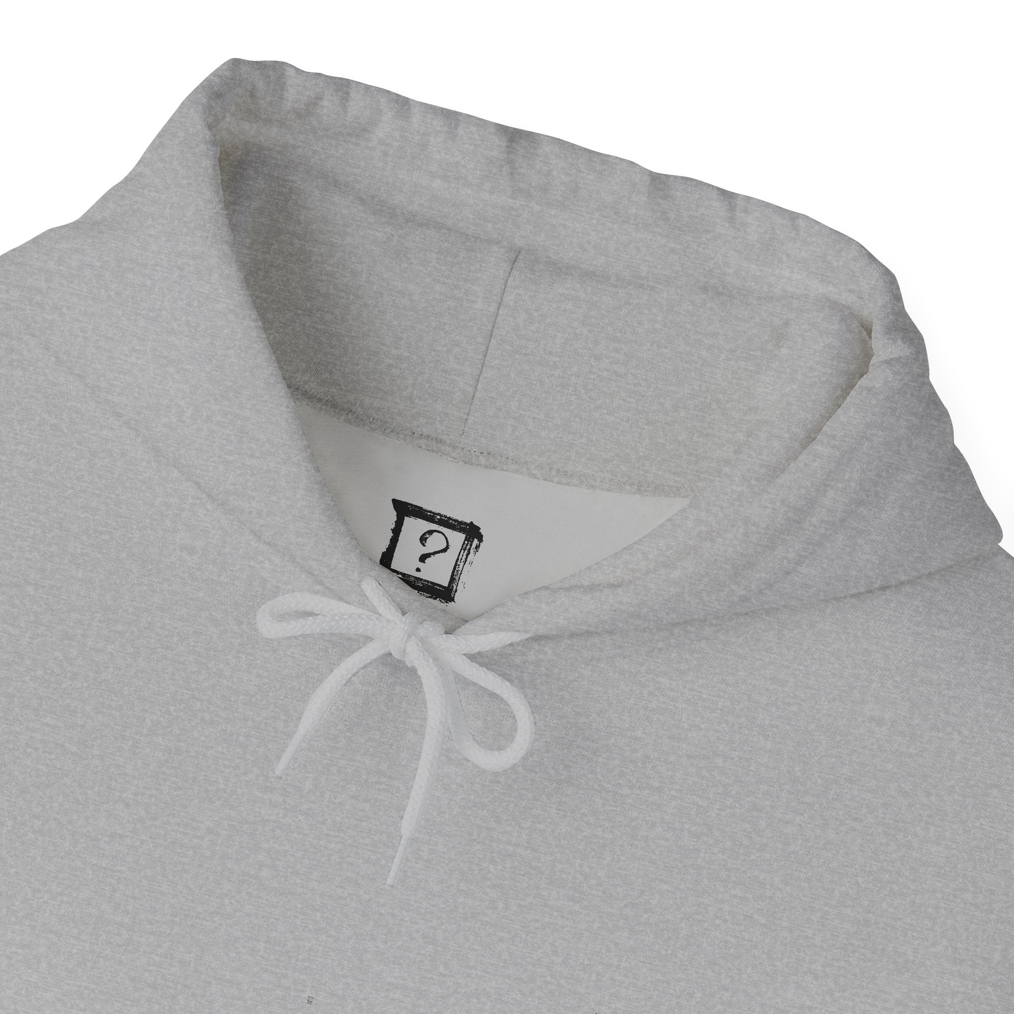 Nomark Black Logo Hoodie - Same mark. Different contrast.