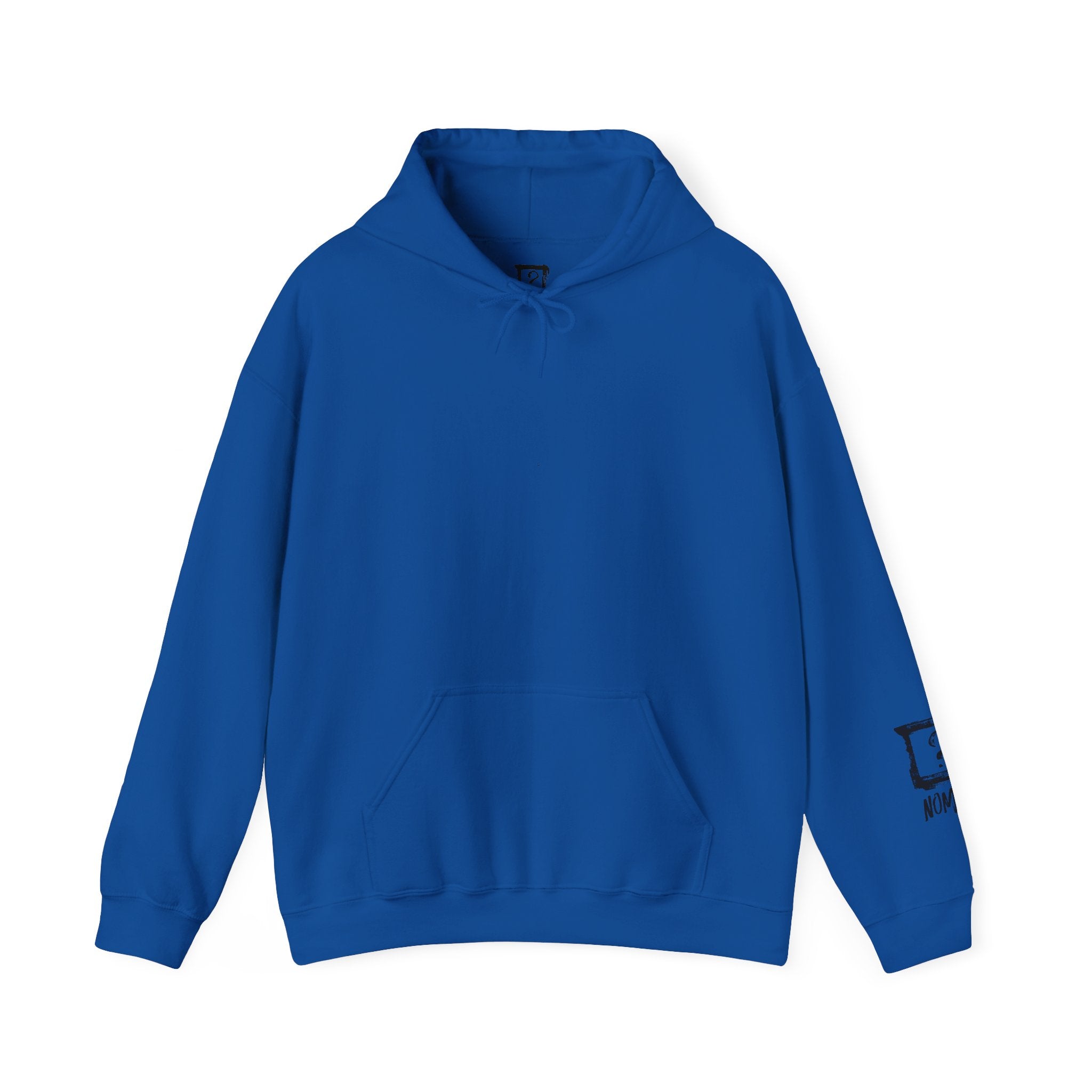 Nomark Black Logo Hoodie - Same mark. Different contrast.