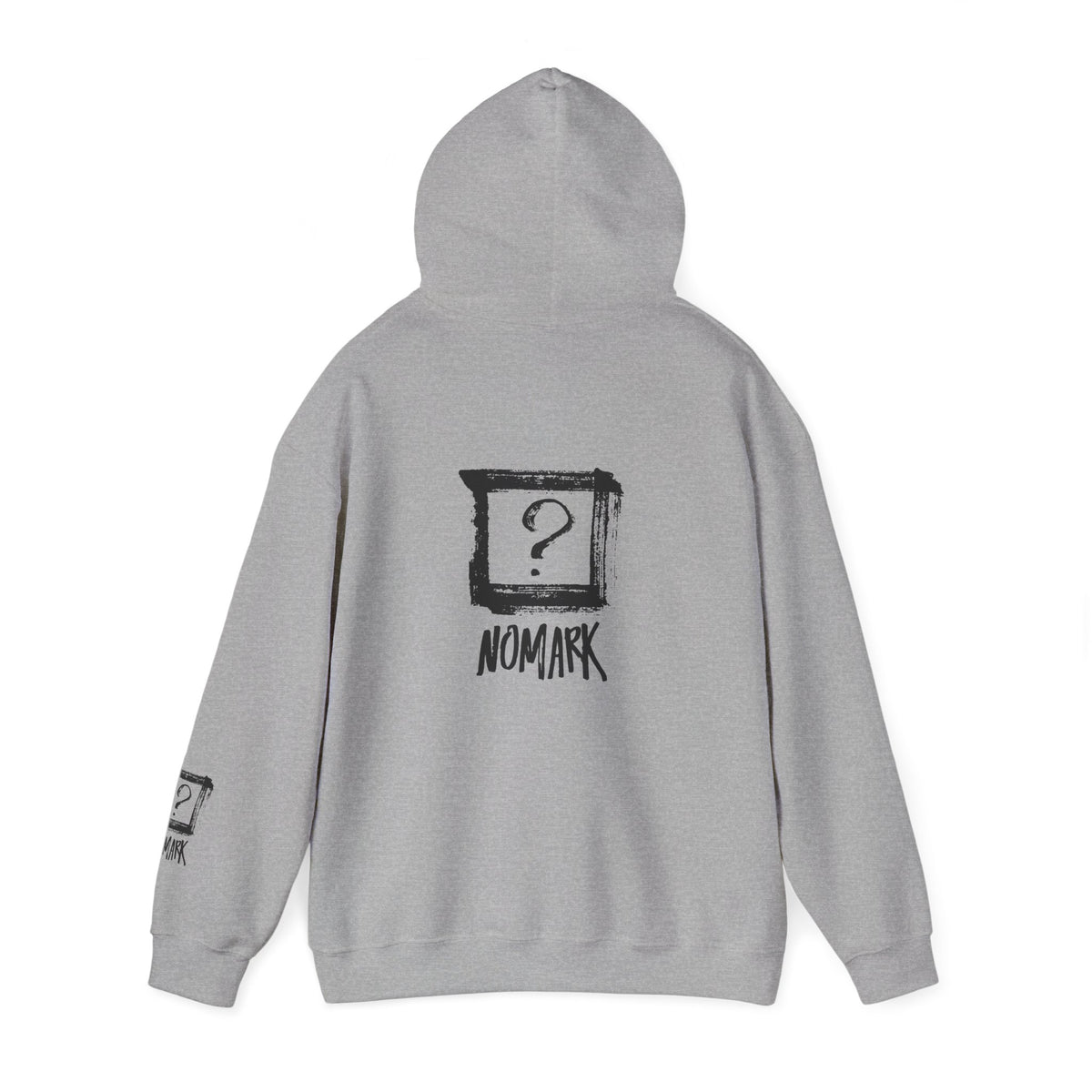 Nomark Black Logo Hoodie With Sleeve Logo