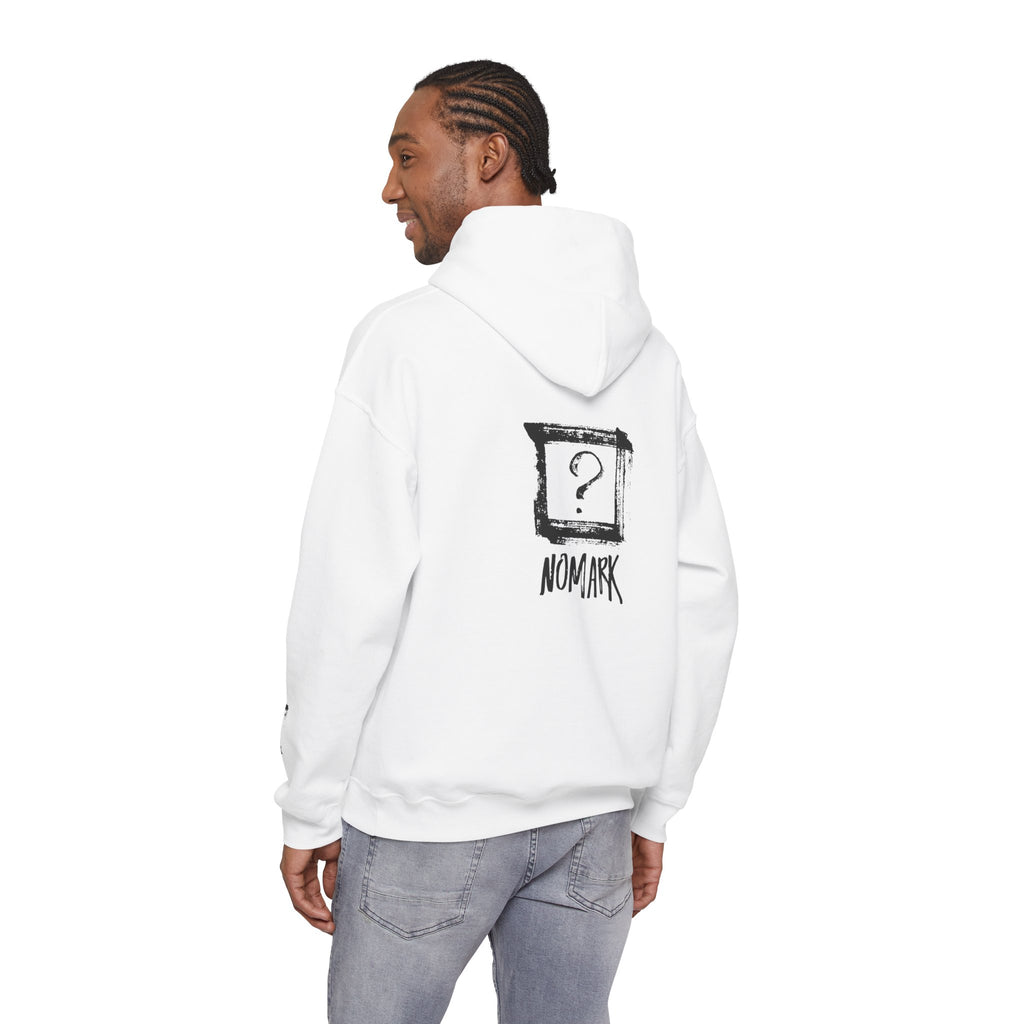 Nomark Black Logo Hoodie - Same mark. Different contrast.