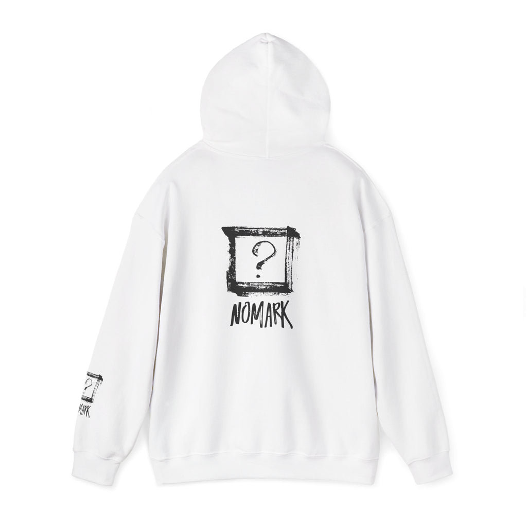 Nomark Black Logo Hoodie - Same mark. Different contrast.