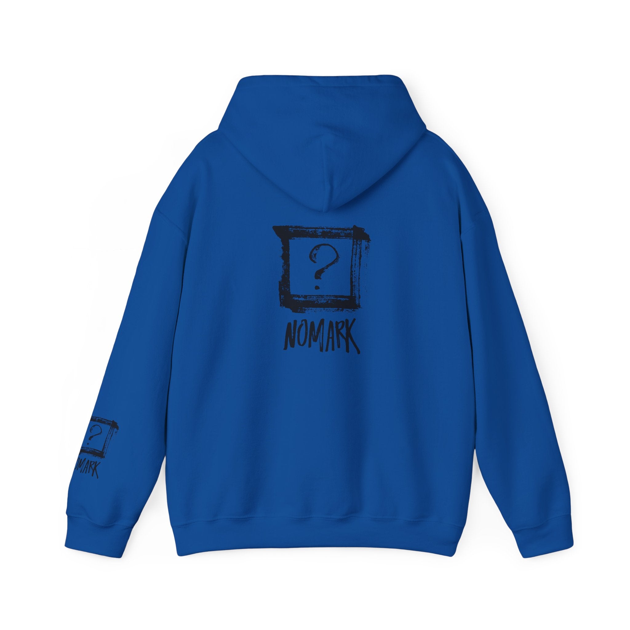 Nomark Black Logo Hoodie - Same mark. Different contrast.