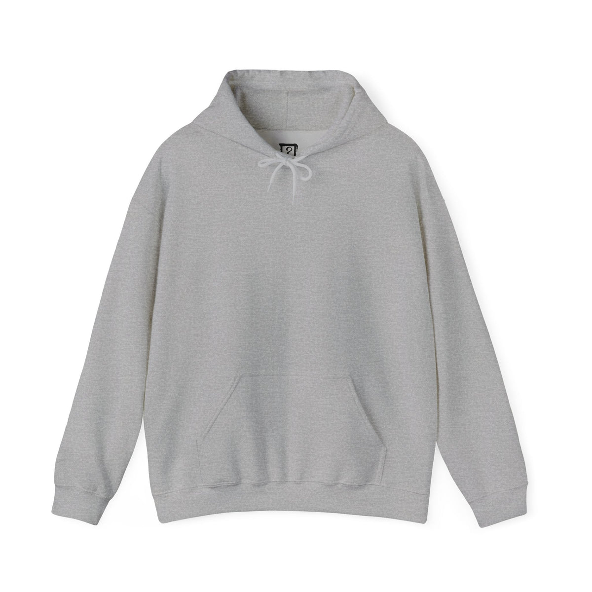 Black logo hoodie