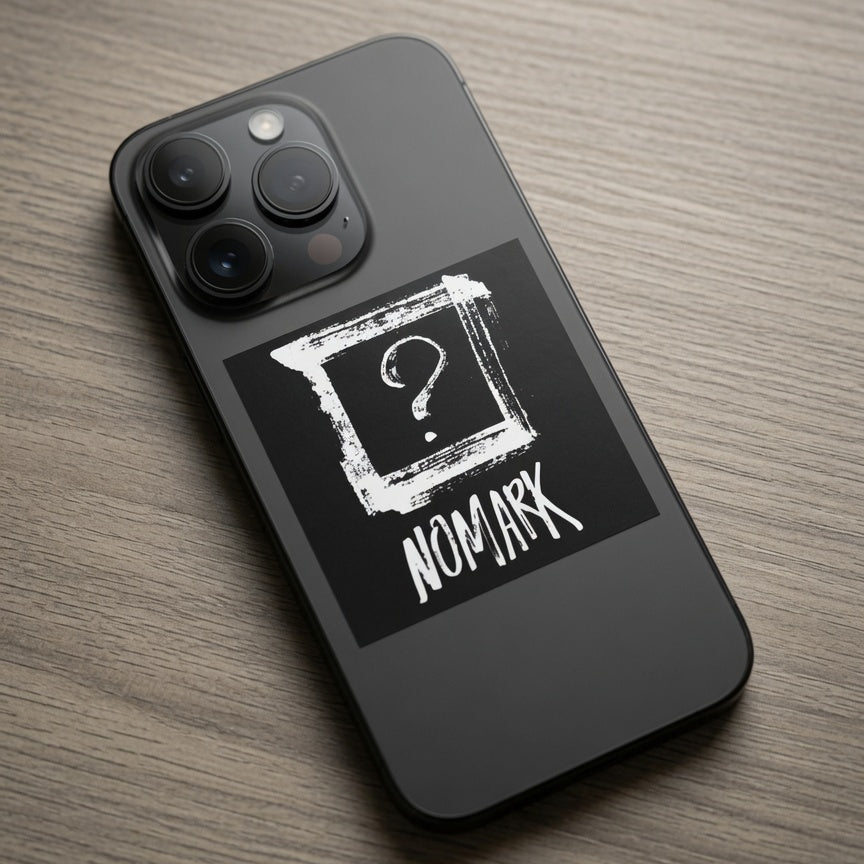 Bombproof™ Nomark Logo With Name Vinyl stickers