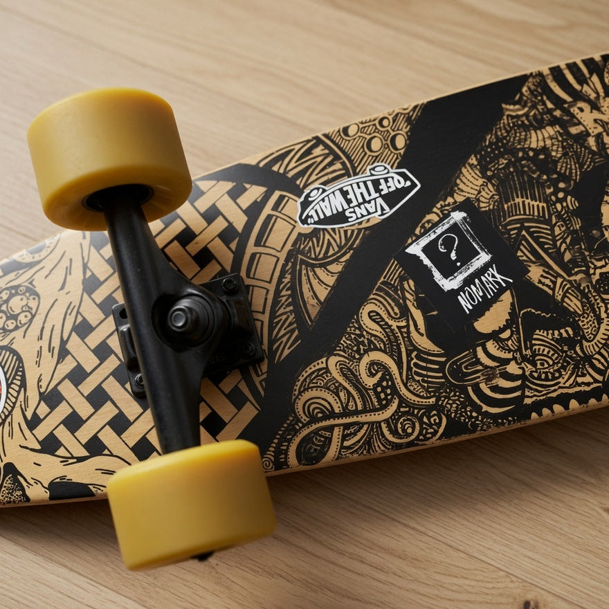 Bombproof™ Nomark Logo With Name Vinyl stickers