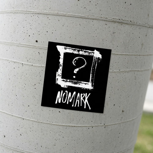 Bombproof™ Nomark Logo With Name Vinyl stickers